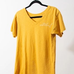Noonday/Sseko Sisterhood Tee, gold